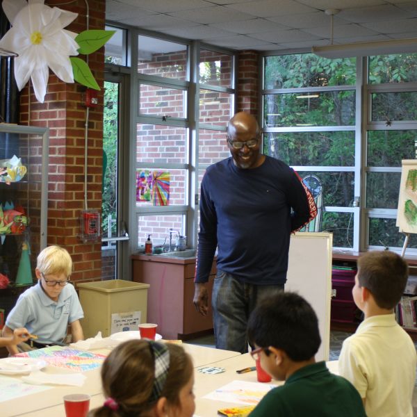 Read More - Artist Charlie Newton Helps Students Find Voices