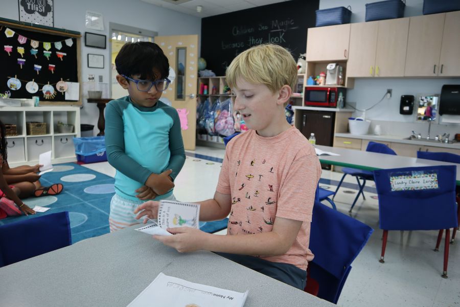Read More - Fifth Graders Meet Kindergarten Buddies